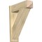 Ekena Millwork Traditional Rough Sawn Arts and Crafts Outlooker, Douglas Fir, 8"W x 28"D x 32"H OUT08X28X32TRA03RDF - alternate 1
